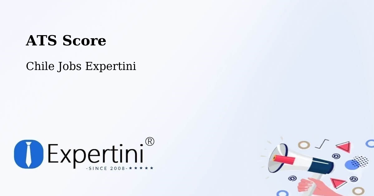 Resume ATS Score & Job Description Match Tool – Saavedra - Chile Jobs Expertini
