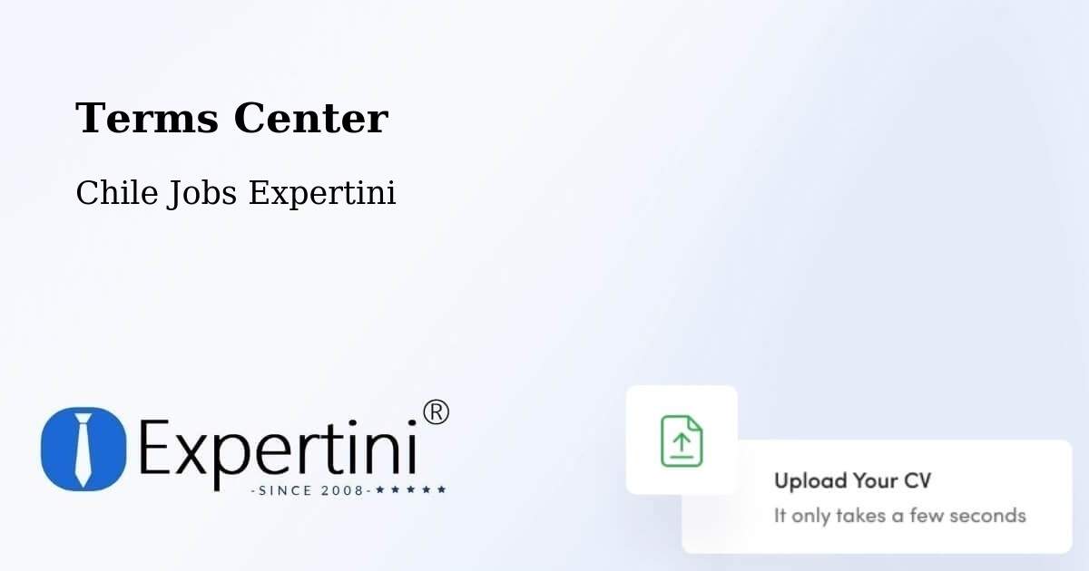 Terms of Service – Saavedra - Chile Jobs Expertini